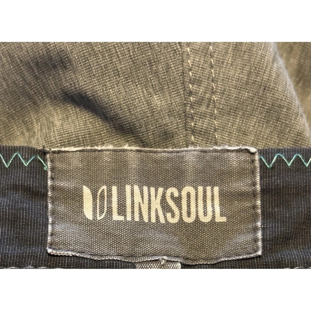 LinkSoul Shorts Men's 34 Golf NBoardwalker Shorts Performance Stretch Dark Gray - Picture 6 of 10